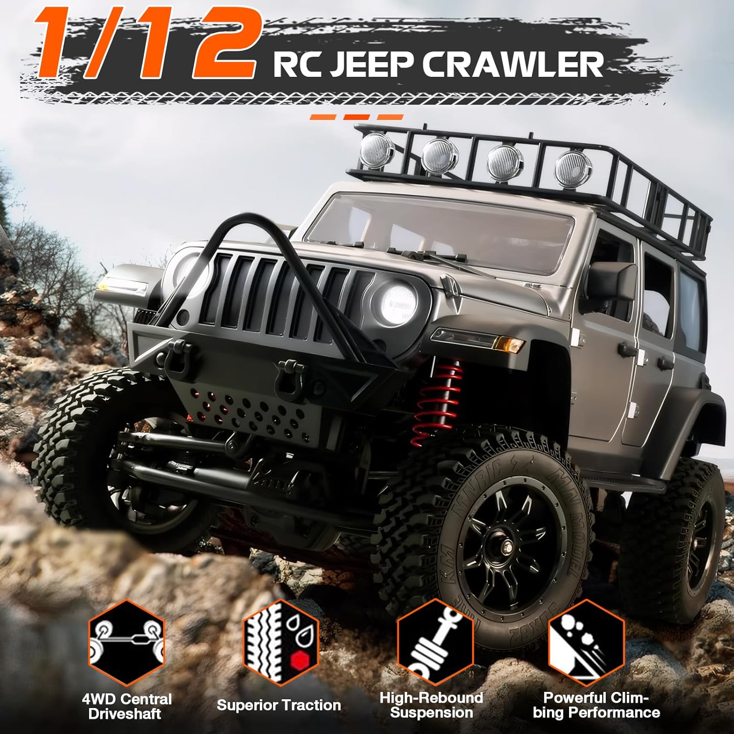 سيارة تحكم عن بعد رباعية الدفع - مراجعة Rc Jeep Hobby وسعره