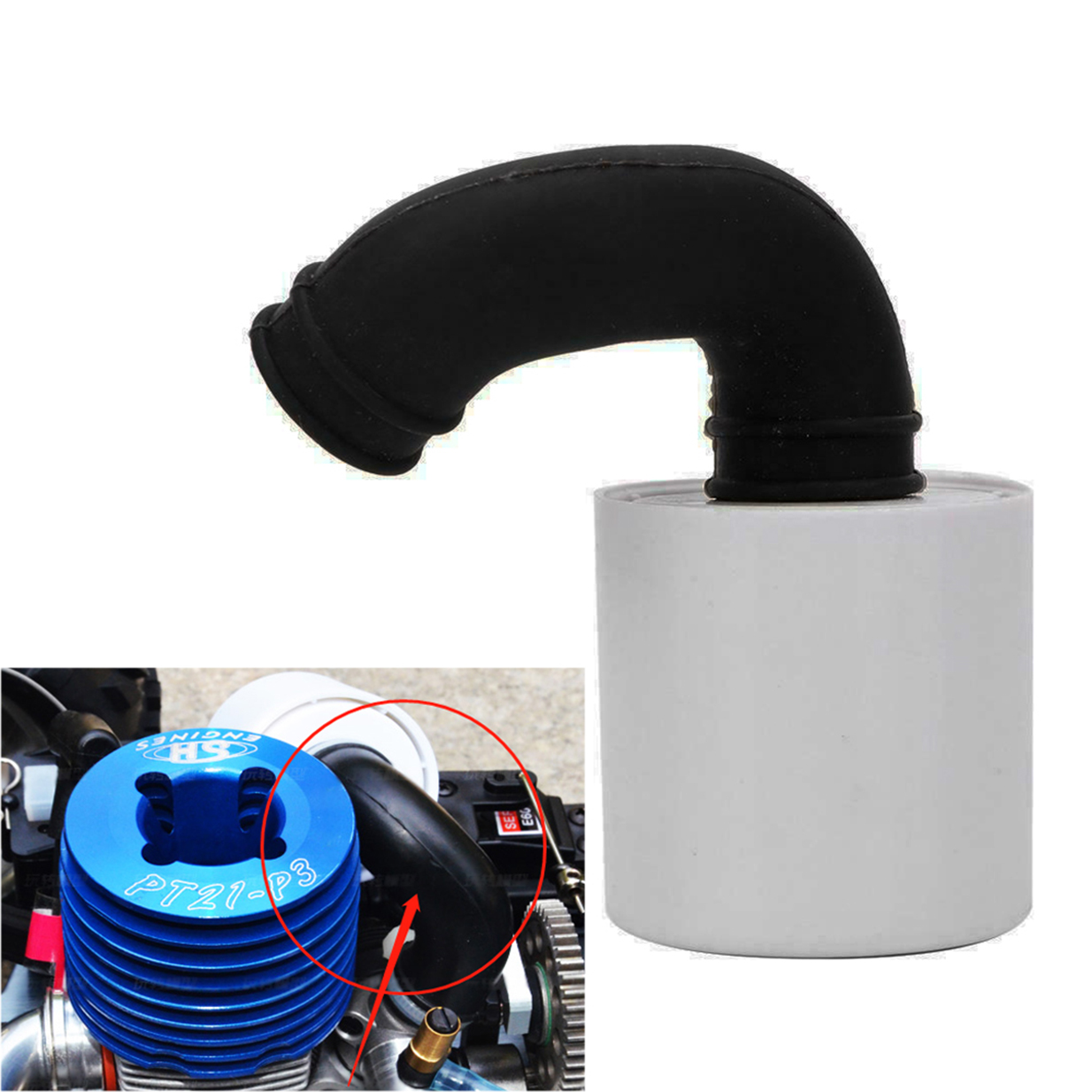 فلتر هواء منظف أجزاء مطورة ، ت - مراجعة Rc Hobby Nitro وسعره