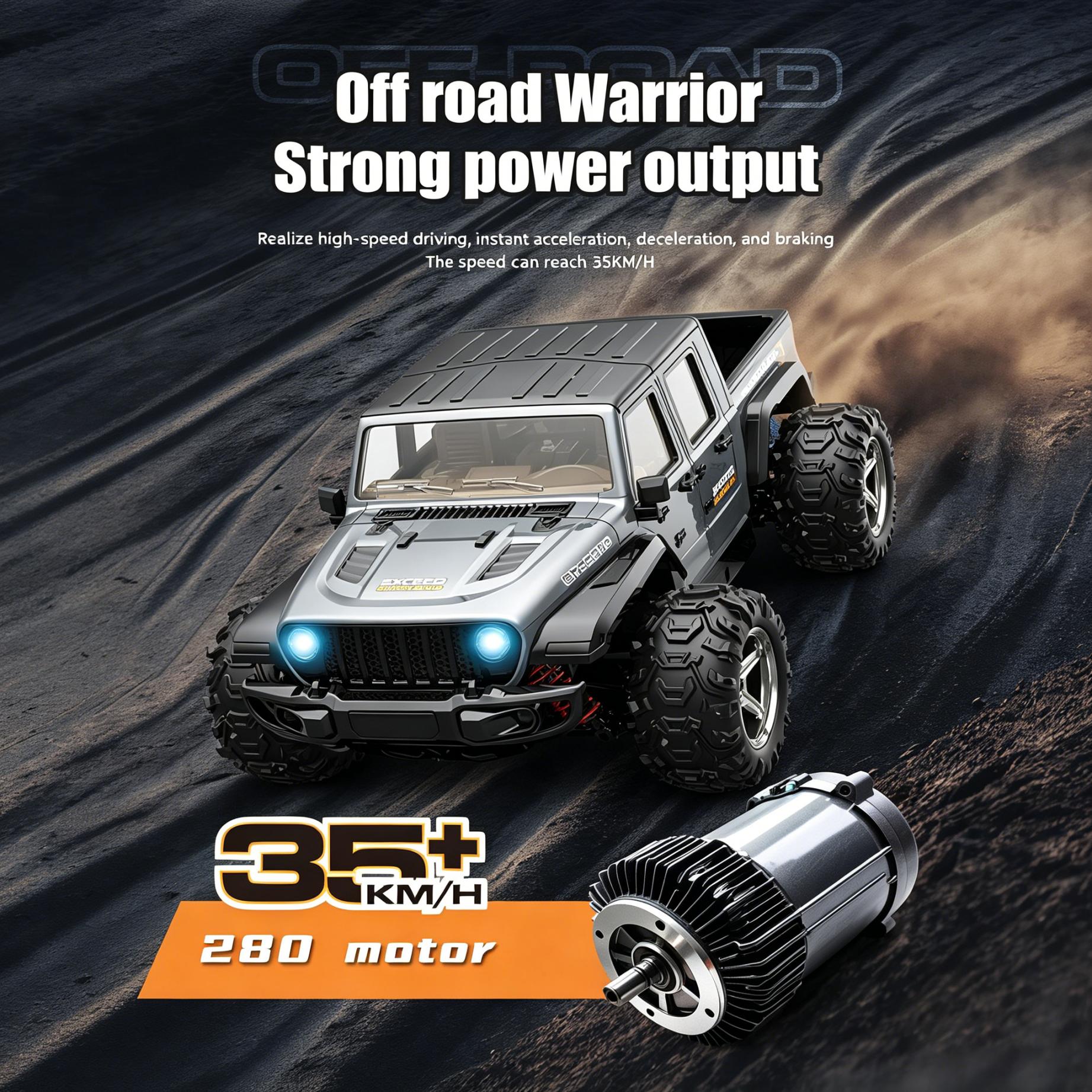 سيارة جيب RC 1:20 رباعية الدفع - مراجعة Rc Jeep Hobby وسعره