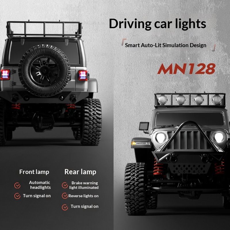 سيارة تسلق الطرق الوعرة Mn Mn1 - مراجعة Rc Jeep Hobby وسعره