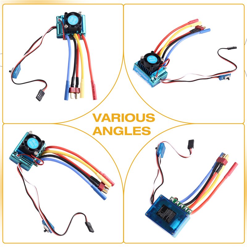 وحدة تحكم في السرعة بدون فرشاة - مراجعة Rc Hobby Motors وسعره