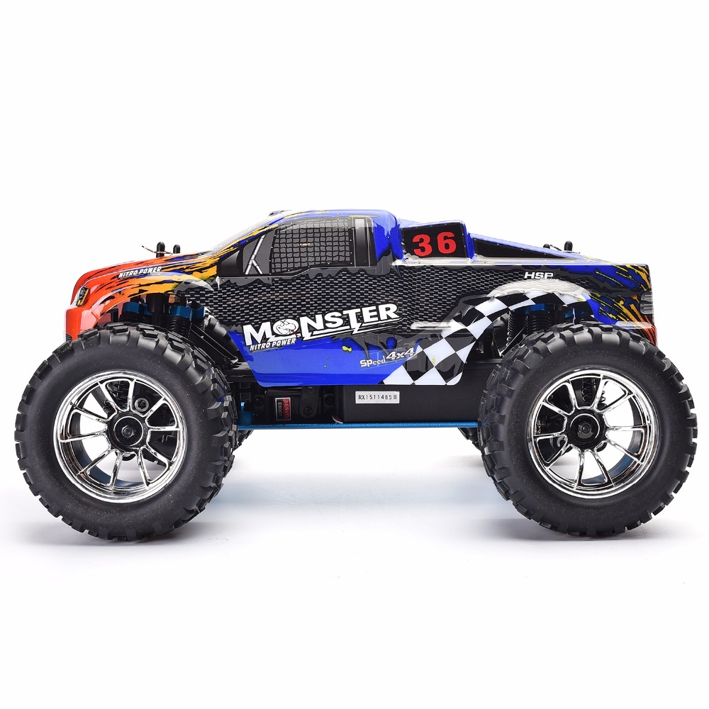 HSP مركبة يتم التحكم بها عن بُ - مراجعة Rc Hobby Nitro وسعره